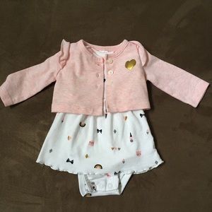 🎉 5/$20 Carter’s Newborn Dress and Cover